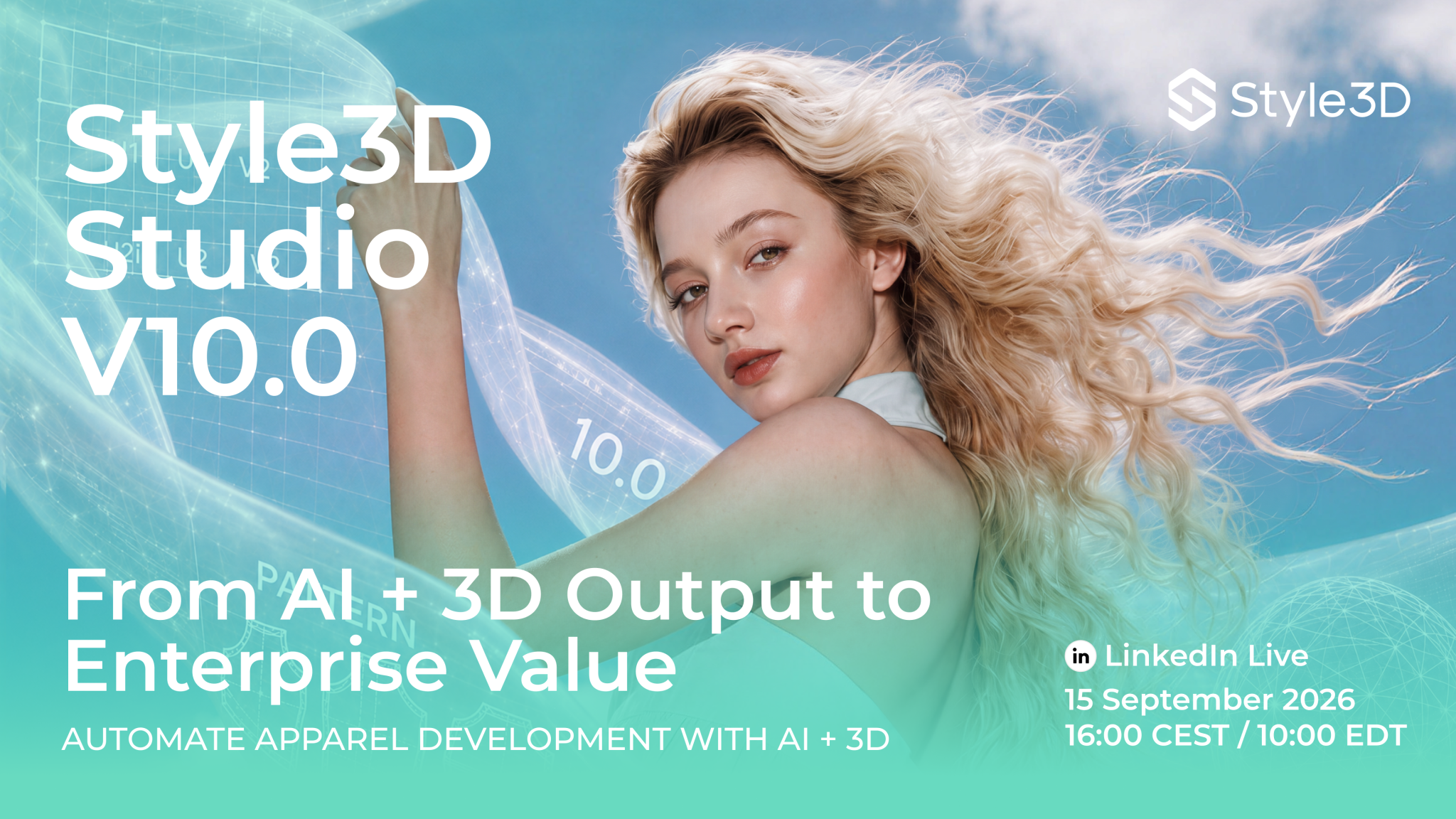 Style3D AI fashion creation